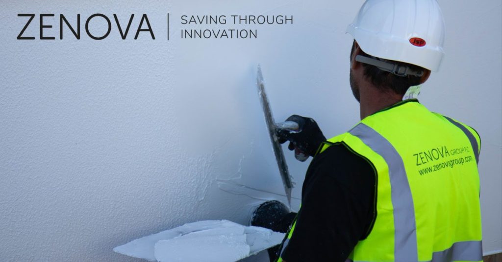 Date de lancement des produits d'isolation Zenova pour Southdown Housing - Zenova
