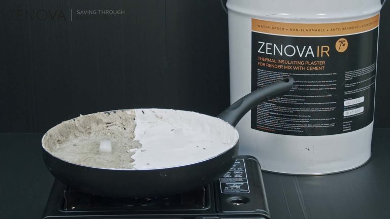 Wärmeleitfähigkeit gemäß ISO 22007-2 für Zenova Ir - Zenova